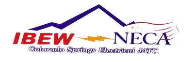 Colorado Springs Electrical JATC Logo - IBEW NECA